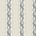 MX9691 - Abbey's Garland Black and White Wallpaper-Astoria by Ronald Redding