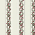 MX9693 - Abbey's Garland Red and Green Wallpaper-Astoria by Ronald Redding