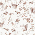MX9684 - Floral Lace Brick Wallpaper-Astoria by Ronald Redding