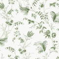 MX9680 - Floral Lace Green Wallpaper-Astoria by Ronald Redding