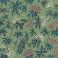MX9664 - Peacock Estate Green Wallpaper-Astoria by Ronald Redding