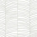 MT5671 - Cascade Palm Chevron Fog Wallpaper-Montecito by York
