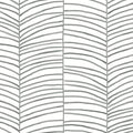 MT5673 - Cascade Palm Chevron Onyx Wallpaper-Montecito by York