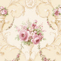 CI38230 - In register Ornamental Floral Wallpaper-Classic Impressions