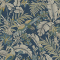 AB3103 - Heronwood Navy Wallpaper-Antonina Vella Artifacts
