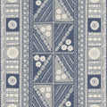 AB3058M - Tapa Indigo Wall Mural-Antonina Vella Artifacts