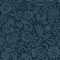 4147-27360 - Marta Navy Floral Trail Wallpaper-Haberdashery by A Street