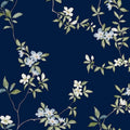 ZA8071 - April Blossom Navy Wallpaper-Tea Garden 2