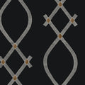 ZA8031 - Ellena Black Wallpaper-Tea Garden 2