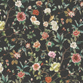 ZA8038 - Kimora's Garden Black Wallpaper-Tea Garden 2