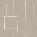 ZA8052 - Malia White & Taupe Wallpaper-Tea Garden 2