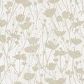 ZA8069 - Shimmering Poppies White & Gold Wallpaper-Tea Garden 2