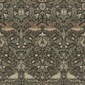 4171-82064 - Bird Brown Floral Thicket Wallpaper-Hidden Treasures Vol 2