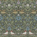 4171-82062 - Bird Multicolor Floral Thicket Wallpaper-Hidden Treasures Vol 2