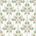 4171-82054 - Blackberry Pink Vine Trellis Wallpaper-Hidden Treasures Vol 2