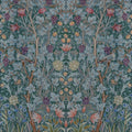 4171-HT84002 - Vine Embroidery Green Wall Mural-Hidden Treasures Vol 2