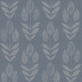 4148-27473 - Garland Denim Block Tulip Wallpaper-Printworks by Chesapeake