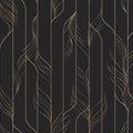 DF3305 - Elemental Thread Black & Gold Wallpaper-Decadence 2