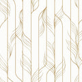 DF3301 - Elemental Thread White & Gold Wallpaper-Decadence 2