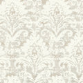 DF3334 - Velvet Crush Damask Cream & Pearl Wallpaper-Decadence 2