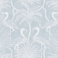 4172-82005 - Biscayne Sky Blue Flamingo Beach Wallpaper-Sea Salt by A Street