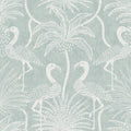 4172-82004 - Biscayne Turquoise Flamingo Beach Wallpaper-Sea Salt by A Street