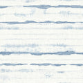 4172-27516 - Destin Blue Stripe Wallpaper-Sea Salt by A Street