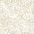 4172-27499 - Egret Neutral Tidal Dance Wallpaper-Sea Salt by A Street