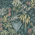 4172-27480 - Everglades Dark Green Botanical Wallpaper-Sea Salt by A Street