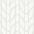 4172-82009 - Salvo Light Green Curved Contours Wallpaper-Sea Salt by A Street