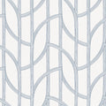 4172-82010 - Salvo Navy Curved Contours Wallpaper-Sea Salt by A Street