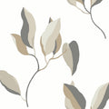 ZM2876 - Brushwork Branches Neutral and Gold Wallpaper-Artisan Studio