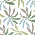 ZM2813 - Little Garden Alpine & Sky & Silver Wallpaper-Artisan Studio