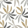 ZM2816 - Little Garden Graphite & Gold Wallpaper-Artisan Studio
