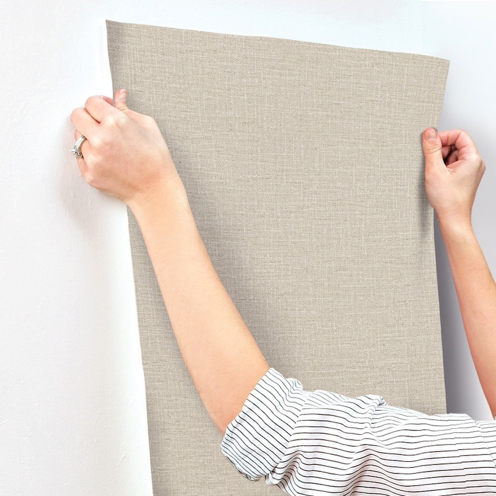 Si26142 Pattern SI26142 - Loom Warm Grey Wallpaper-Artisan Studio – Wallpaper The Home