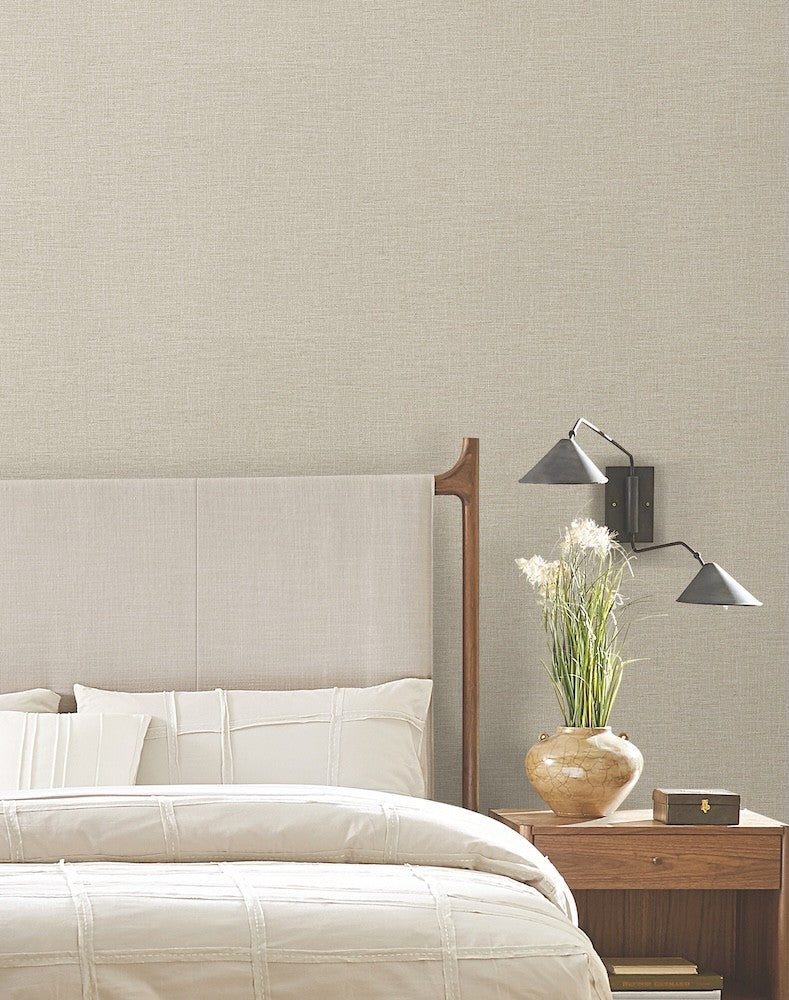 Si26142 Pattern SI26142 - Loom Warm Grey Wallpaper-Artisan Studio – Wallpaper The Home