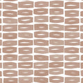 ZM2861 - Modernist Motif Terracotta Wallpaper-Artisan Studio