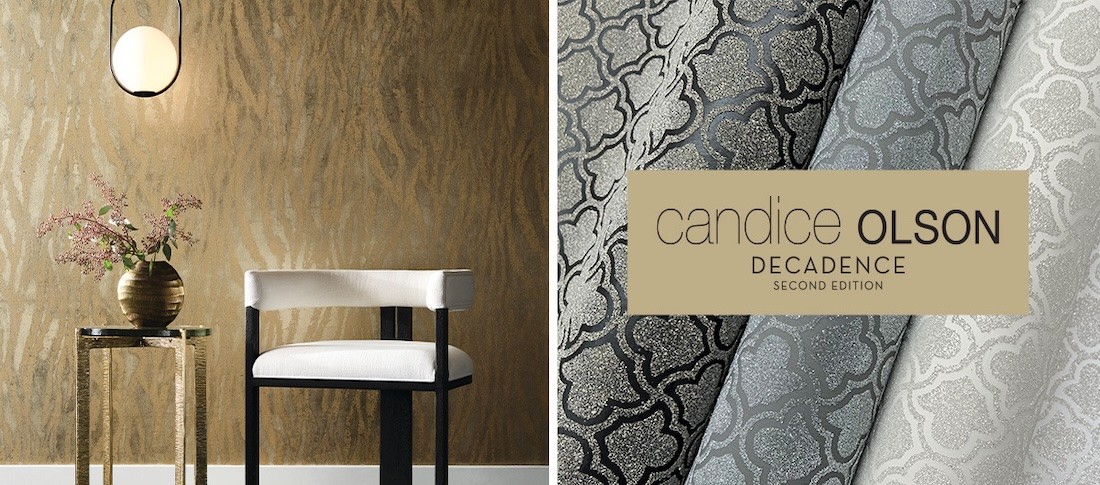 Decadence 2 Wallpaper Collection by Candice Olson