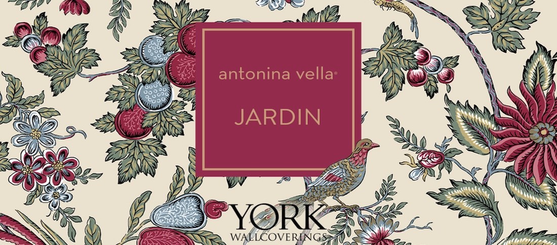 Jardin Wallpaper Collection by Antonina Vella