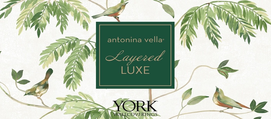 Layered Luxe Wallpaper Collection by Antonina Vella